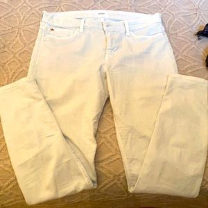 Hudson mint skinny jeans